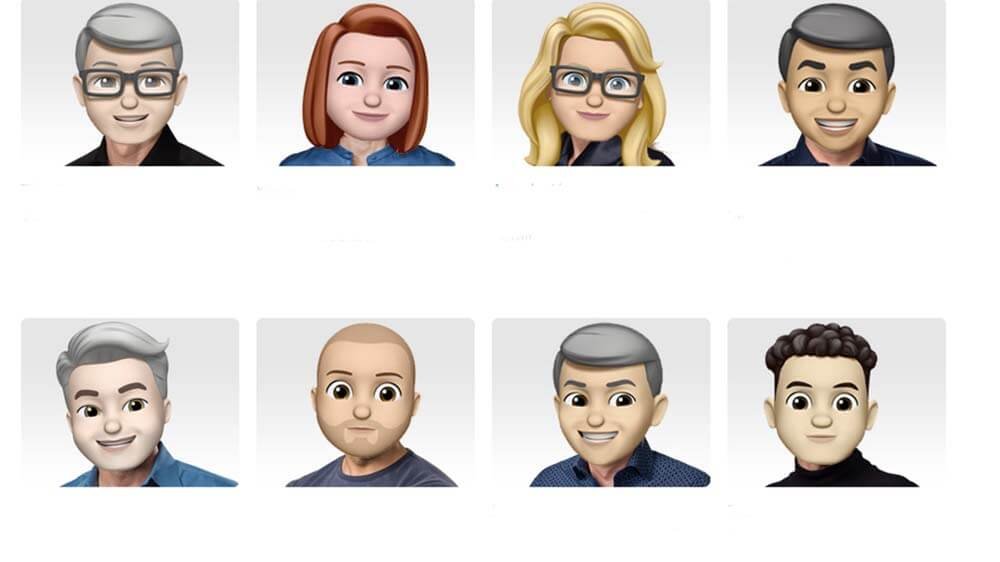 Apple made top managers memoji