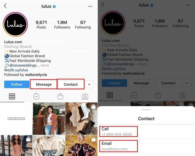 Lulus Instagram Sosyal Medya Müşteri Desteği