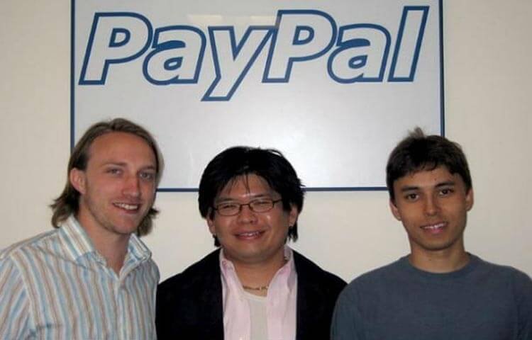 YouTube Kurucuları PayPal günlerinde.