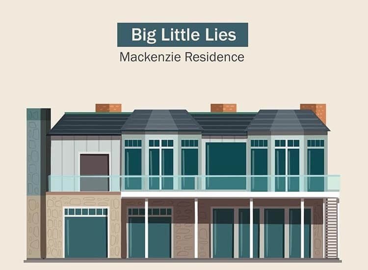 Dizilerin çekildiği evler - Big Little Lies — Mackenzie Evi