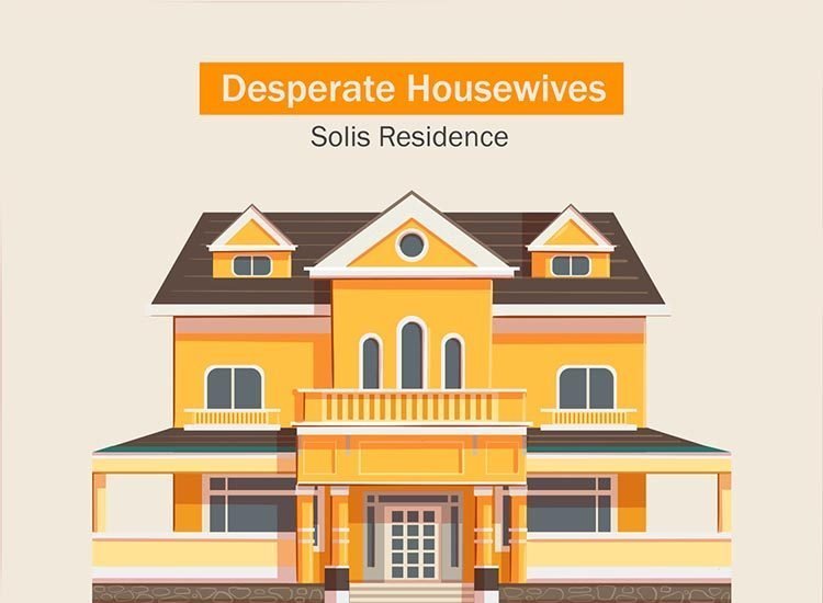 Dizilerin çekildiği evler - Desperate Housewives — Solis'in Evi (Ve Wisteria Lane)