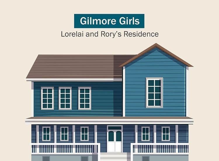 Yabancı Diziler Nerede Çekildi - Gilmore Girls — Lorelei ve Rory’nin Evi