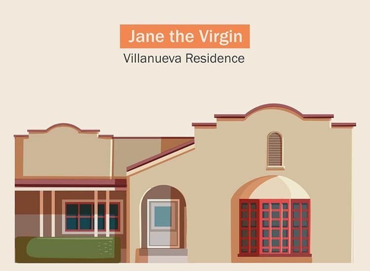 Diziler Burada Çekildi - Jane the Virgin — Villanueva Evi