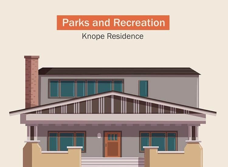 En iyi yabancı diziler bu evlerde çekildi - Parks and Recreation — Leslie Knope’un Evi