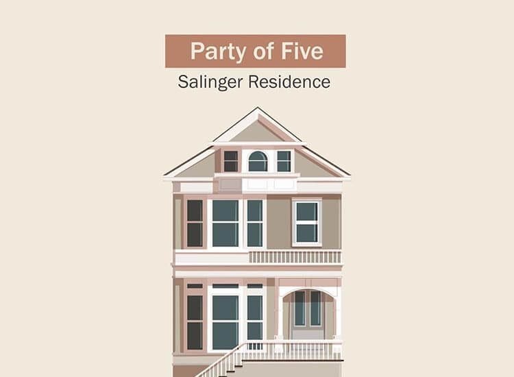 Yabancı dizilerin çekildiği evler - Party of Five — Salinger Evi