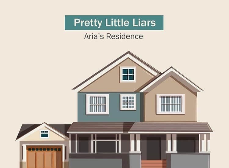 Dizilerin çekildiği evler - Pretty Little Liars — Aria’ın Evi