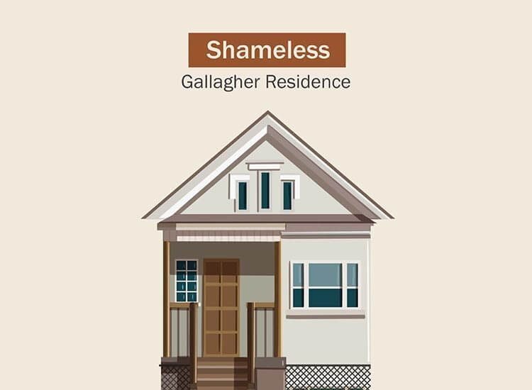 Yabancı dizilerin çekildiği evler - Shameless — Gallagher Evi