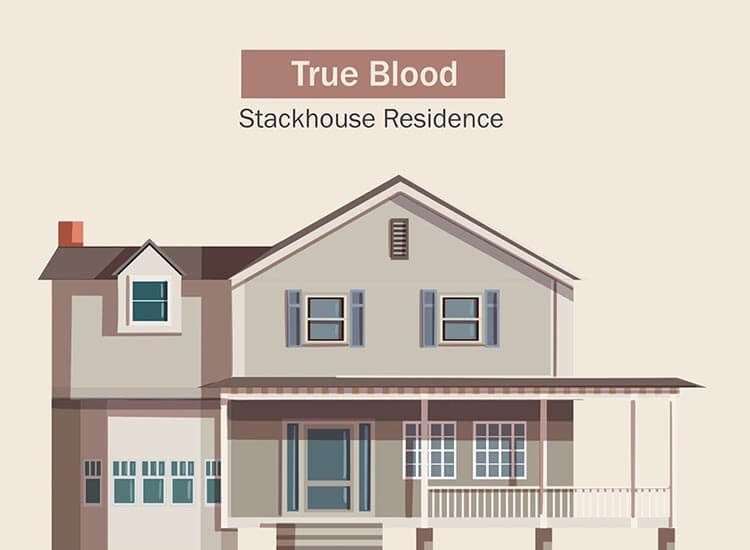 Dizi evleri - True Blood — Sookie’nin Evi