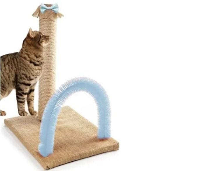 tırmalama tahtalı kedi evi